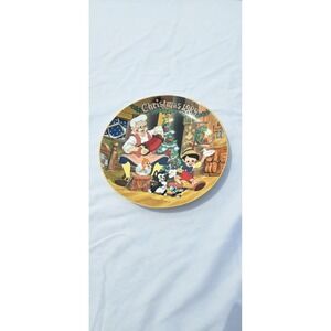 Limited Editions Disney 1989 Christmas Plate Fifth Edition "1939 Pinocchio Film"